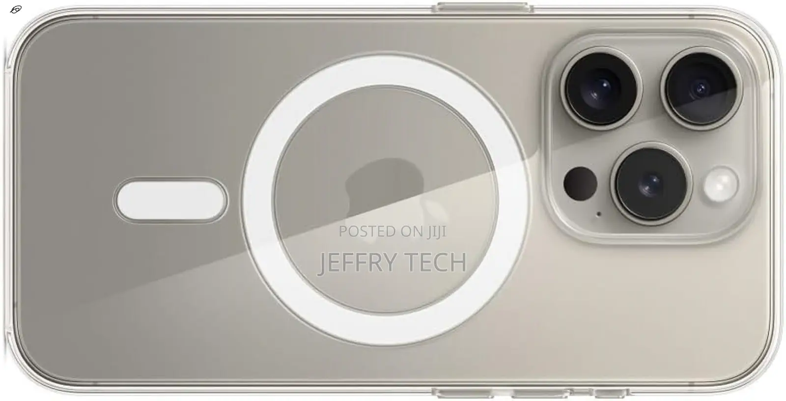 Maisaa iPhone 15 Pro Clear Case With Magsafe