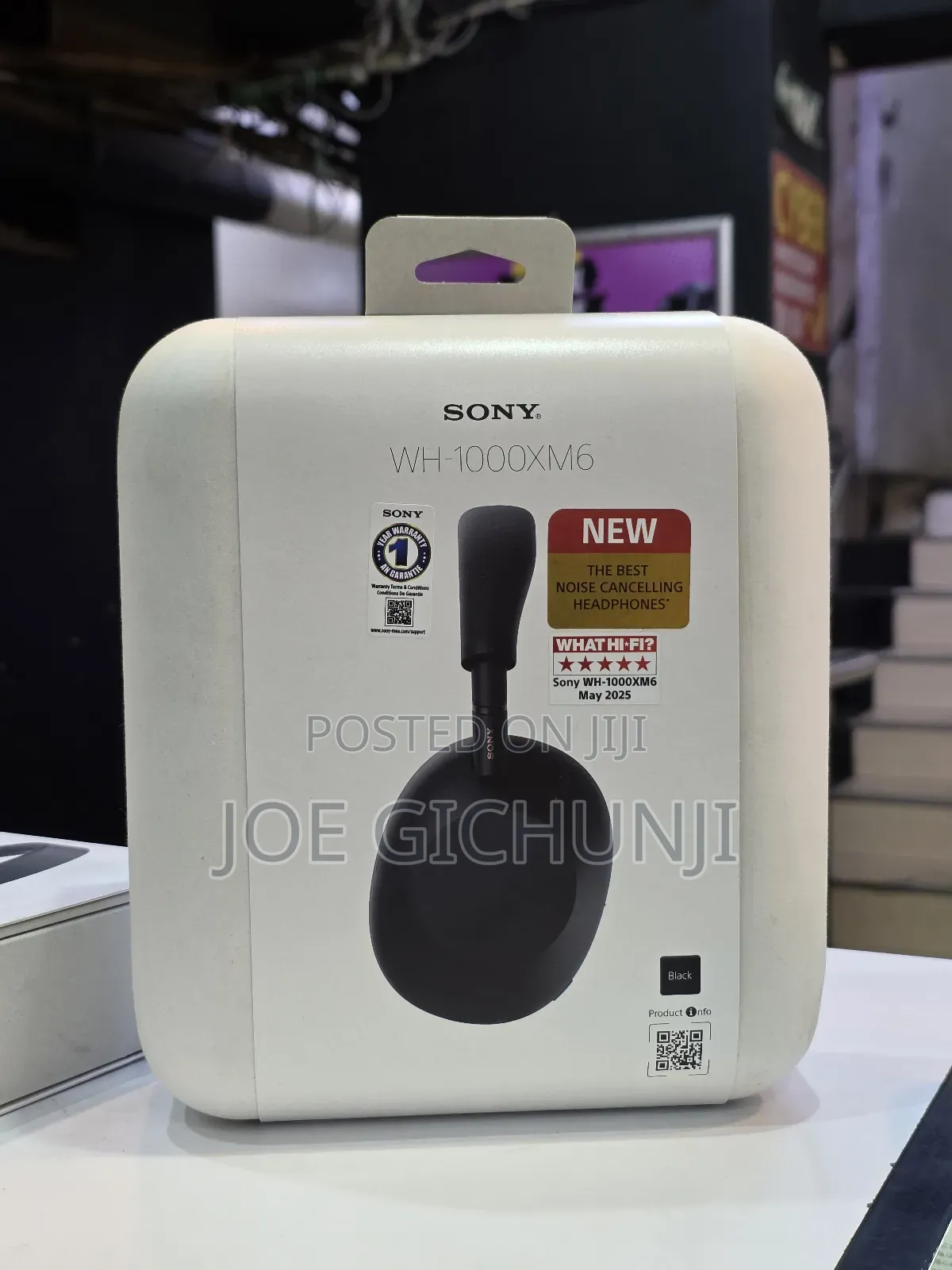 New Sony Wh-1000xm6 Wireless Noise Canceling Headphones