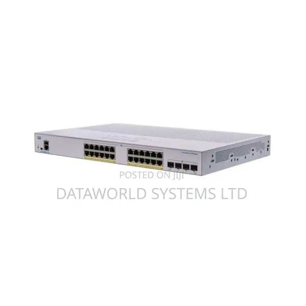 Cisco Cbs350 24-Port Gigabit Poe Managed Switch With 4×Sfp