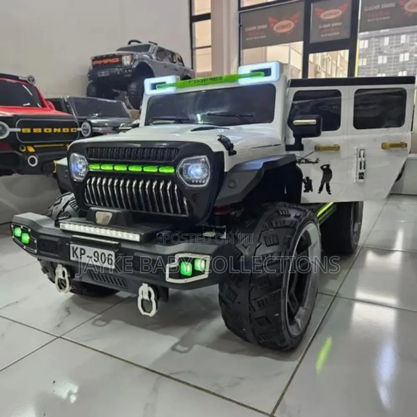 12v Electric Ride-on Jeep Kids | Remote Control + Bluetooth