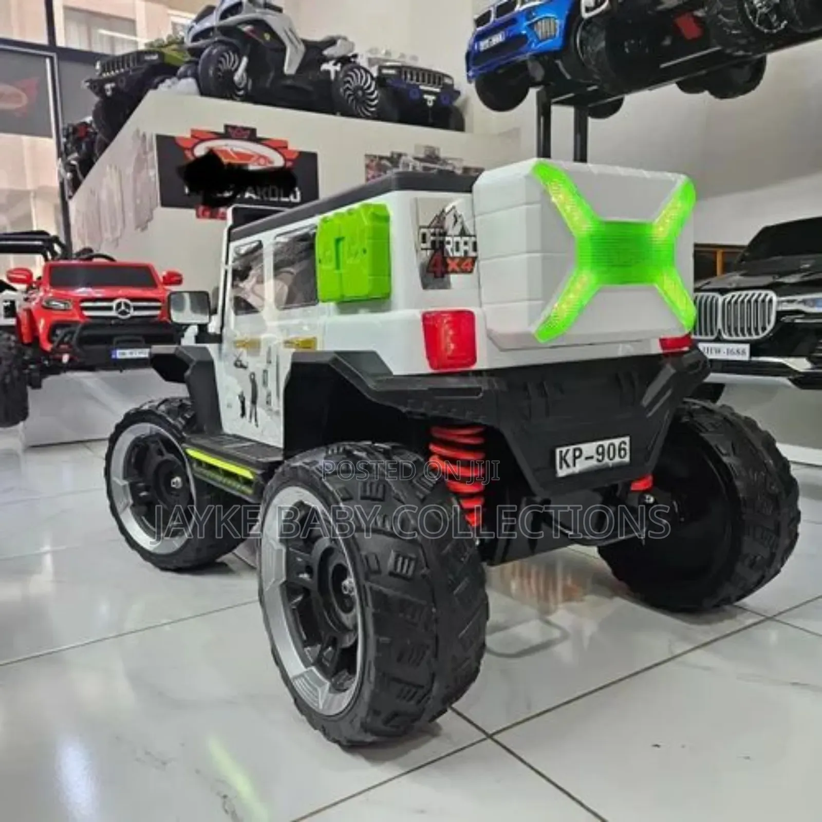 12v Electric Ride-on Jeep Kids | Remote Control + Bluetooth