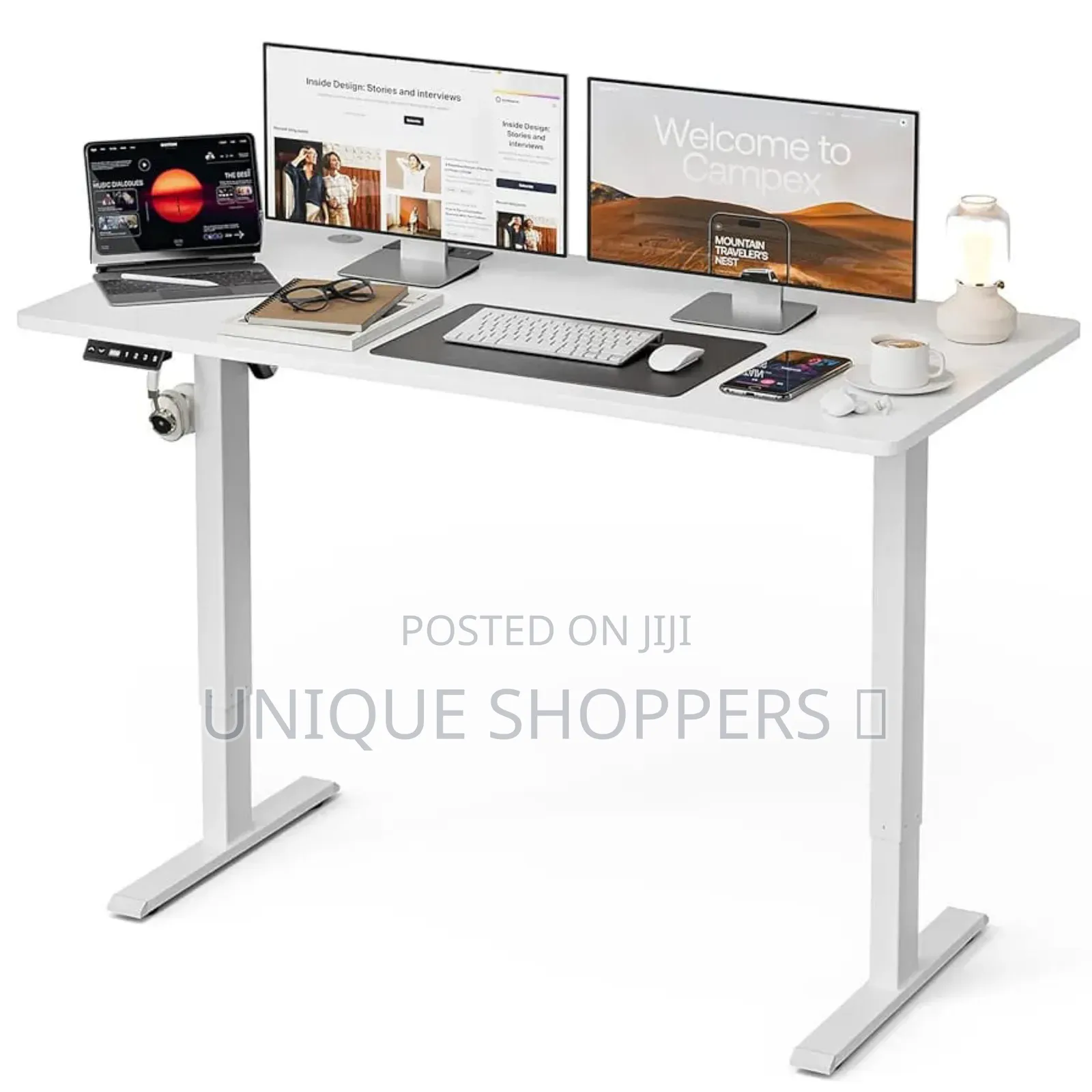 1.2m Electrically Adjustable Height Desk 