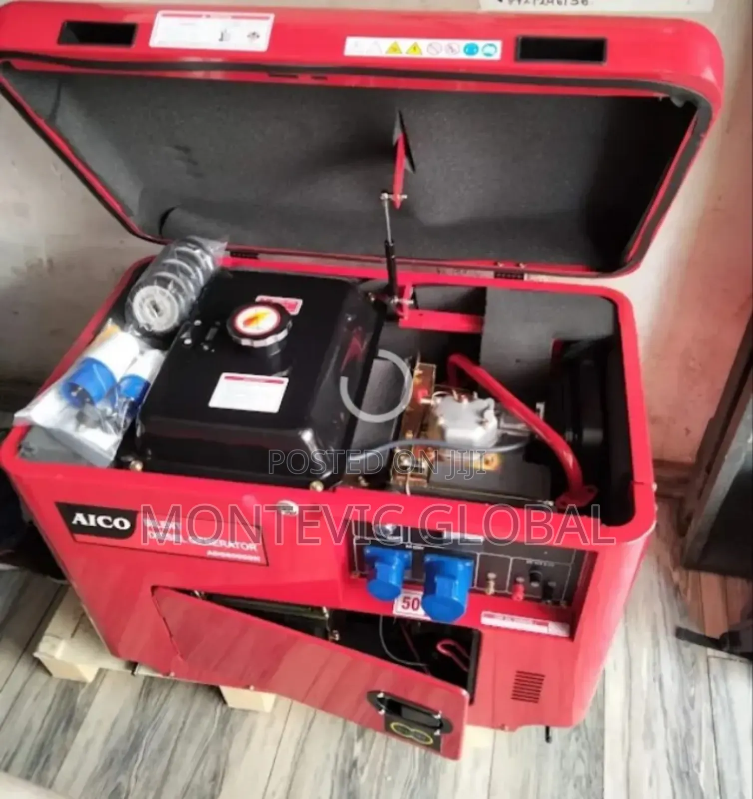 Portable Silent Diesel Generator 10kva