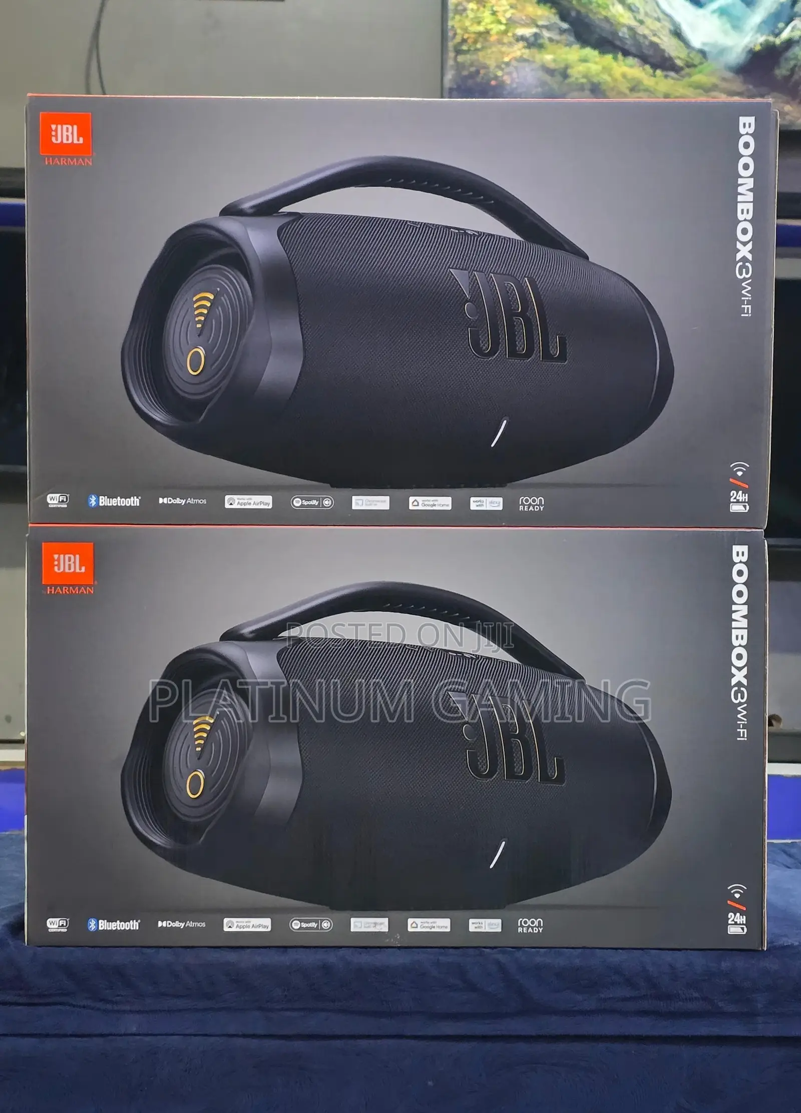 Jbl Boombox 3 Wifi (Wireless ,Bluetooth ,Wifi)