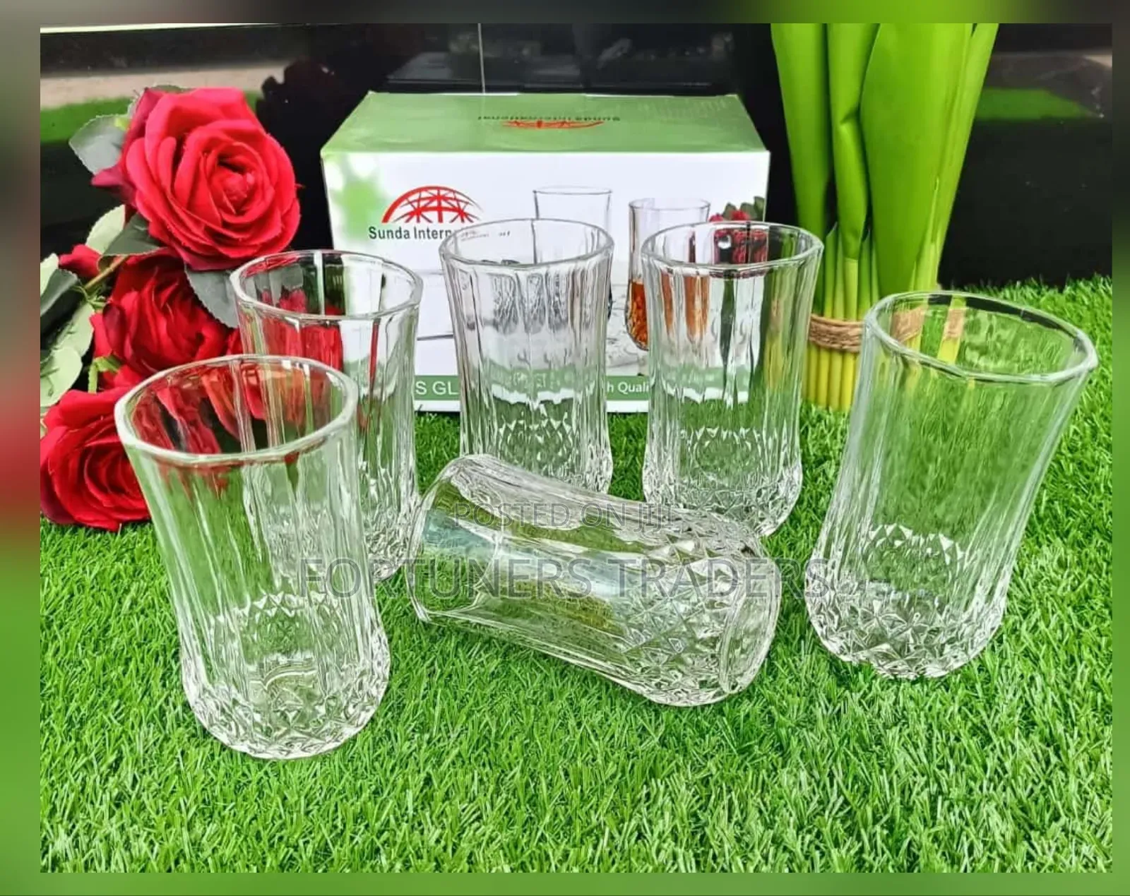 Diamond Glasses 6pcs