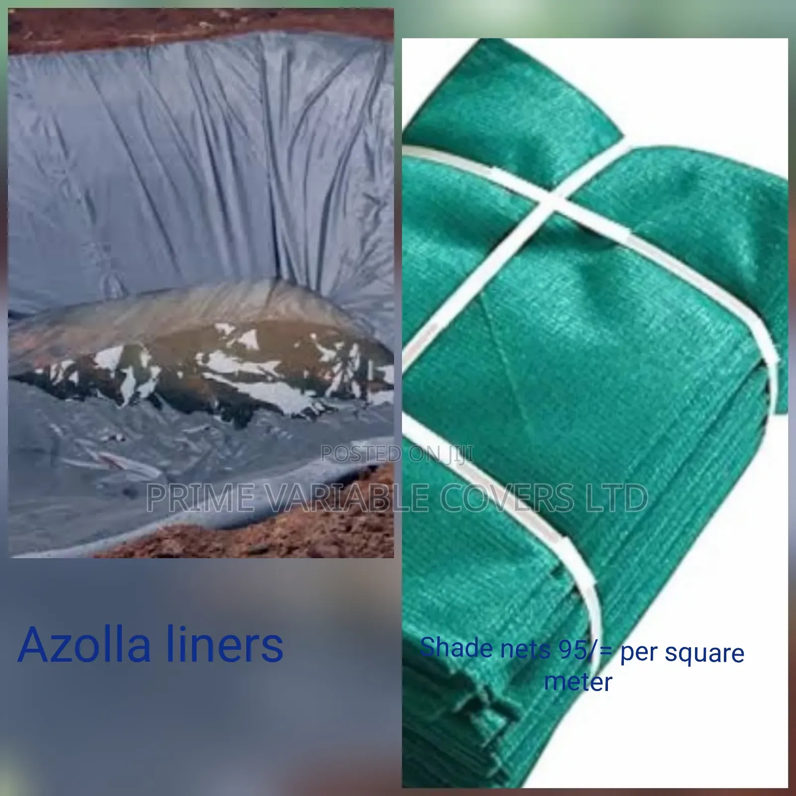 Azolla Dam/ Pond Liners for Water Containment