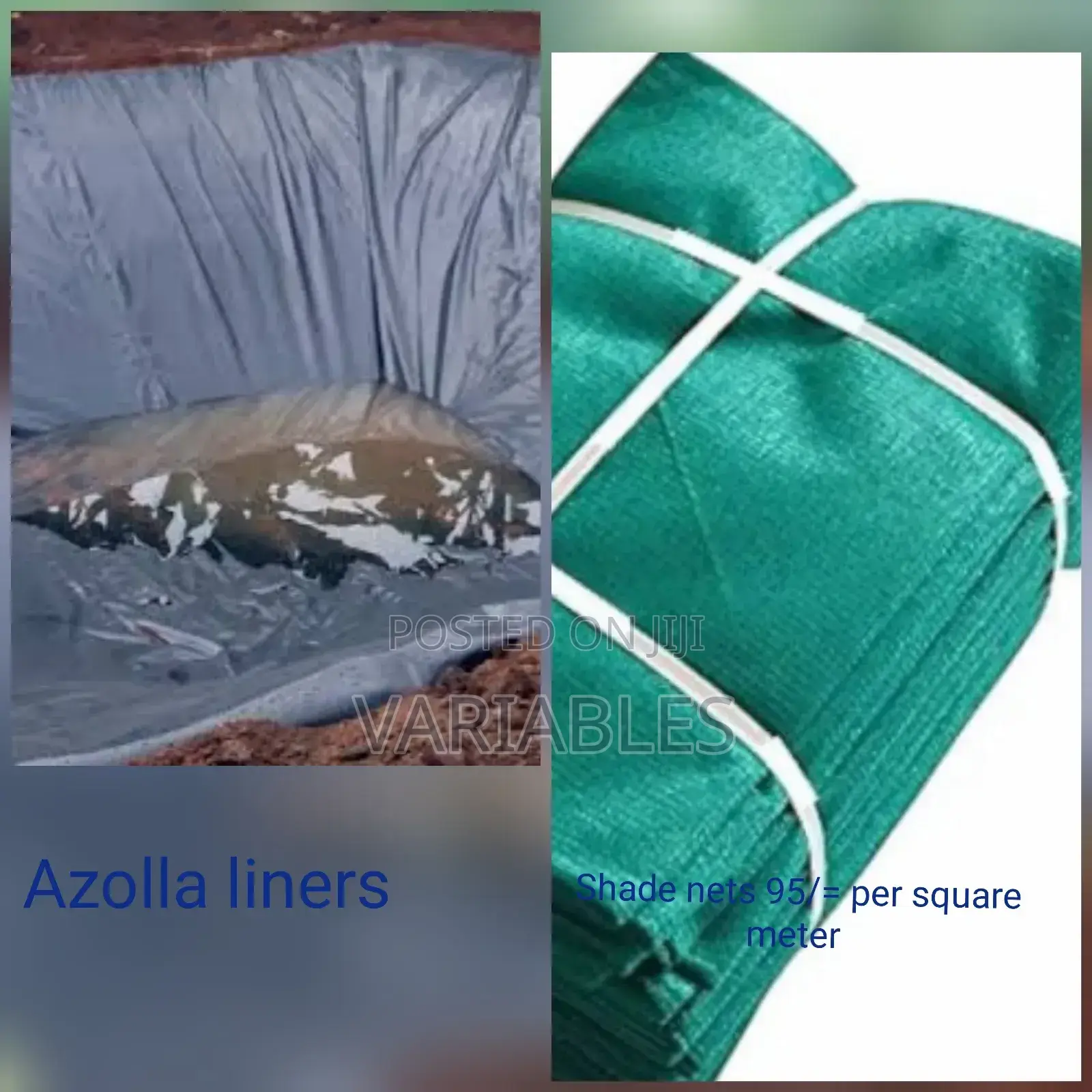 Azolla Dam/ Pond Liners for Water Containment
