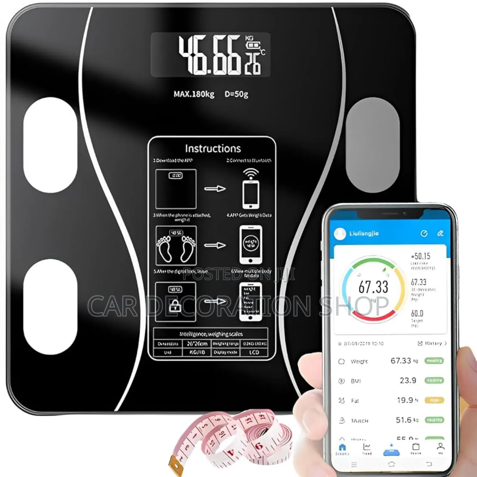 Special Electronic Bathroom Scale For Body Mansgement