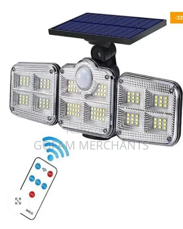 Solar Light 120 Leds Solar Motion Sensor Flood Lights