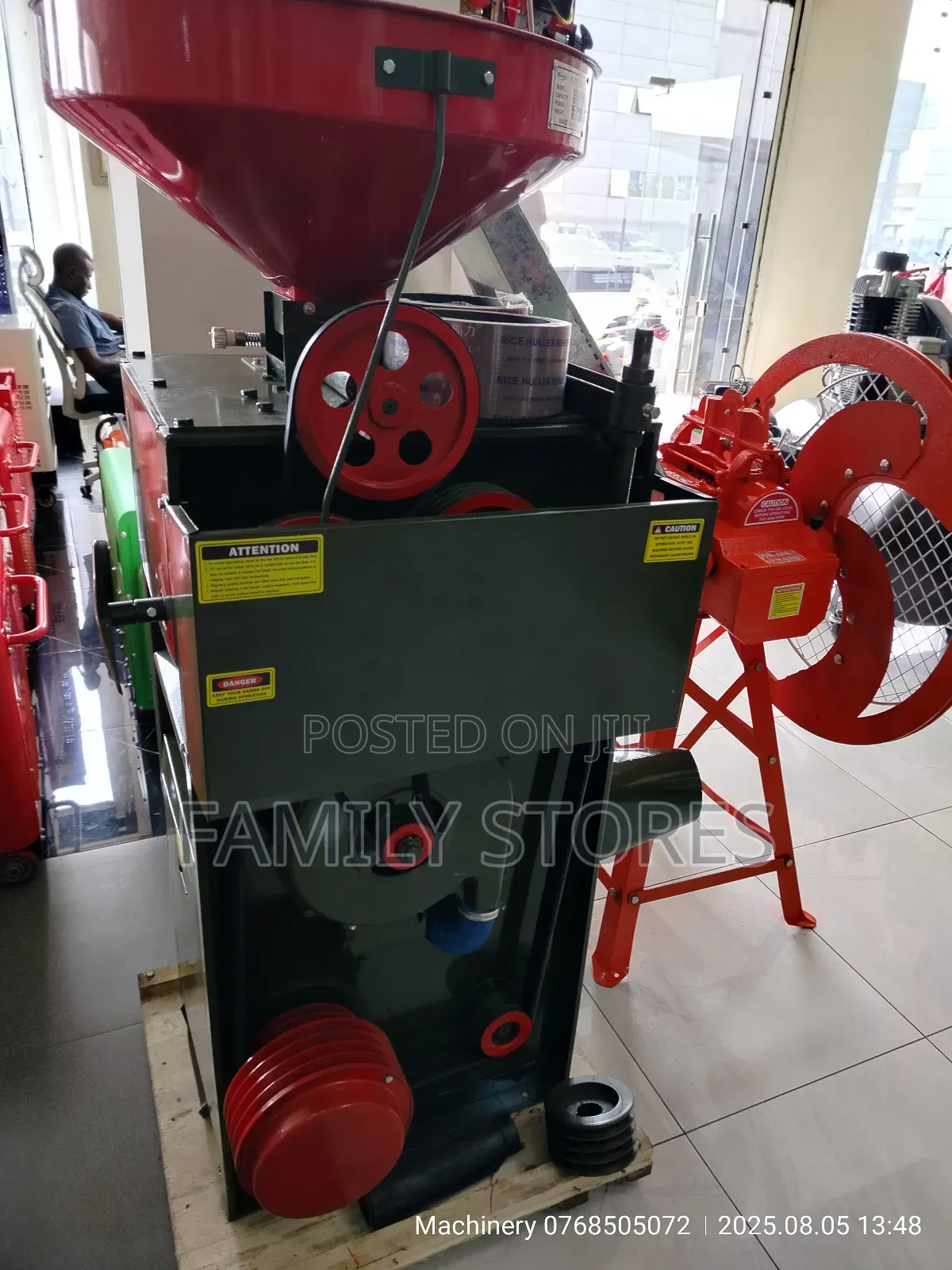 Combined Rie Huller Machine Commercial Heavy Duty