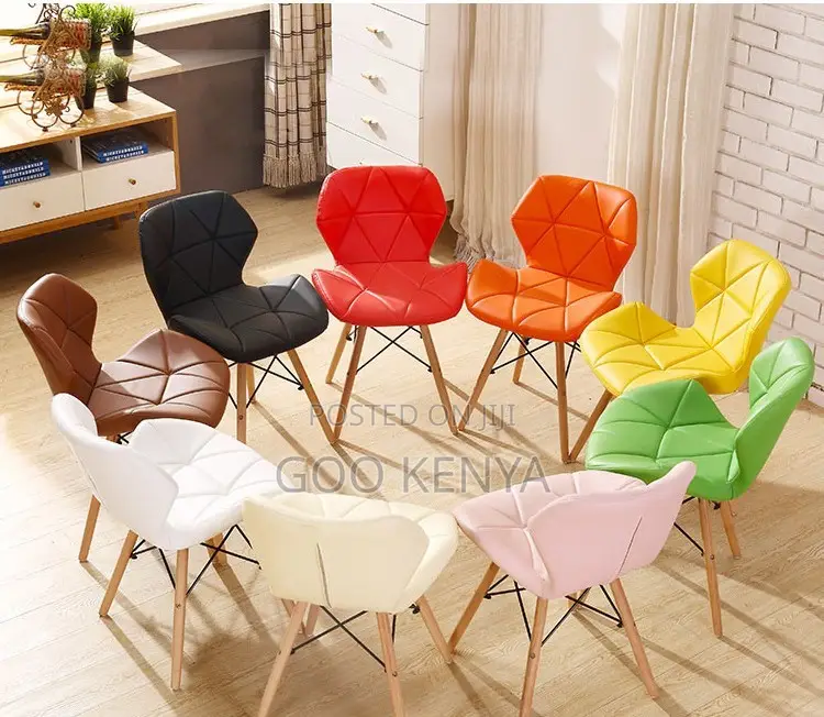 Dining Chair ; Leather Armless Set Executive Home Chair