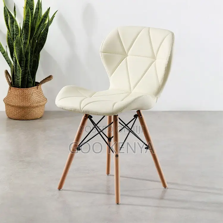 Dining Chair ; Leather Armless Set Executive Home Chair