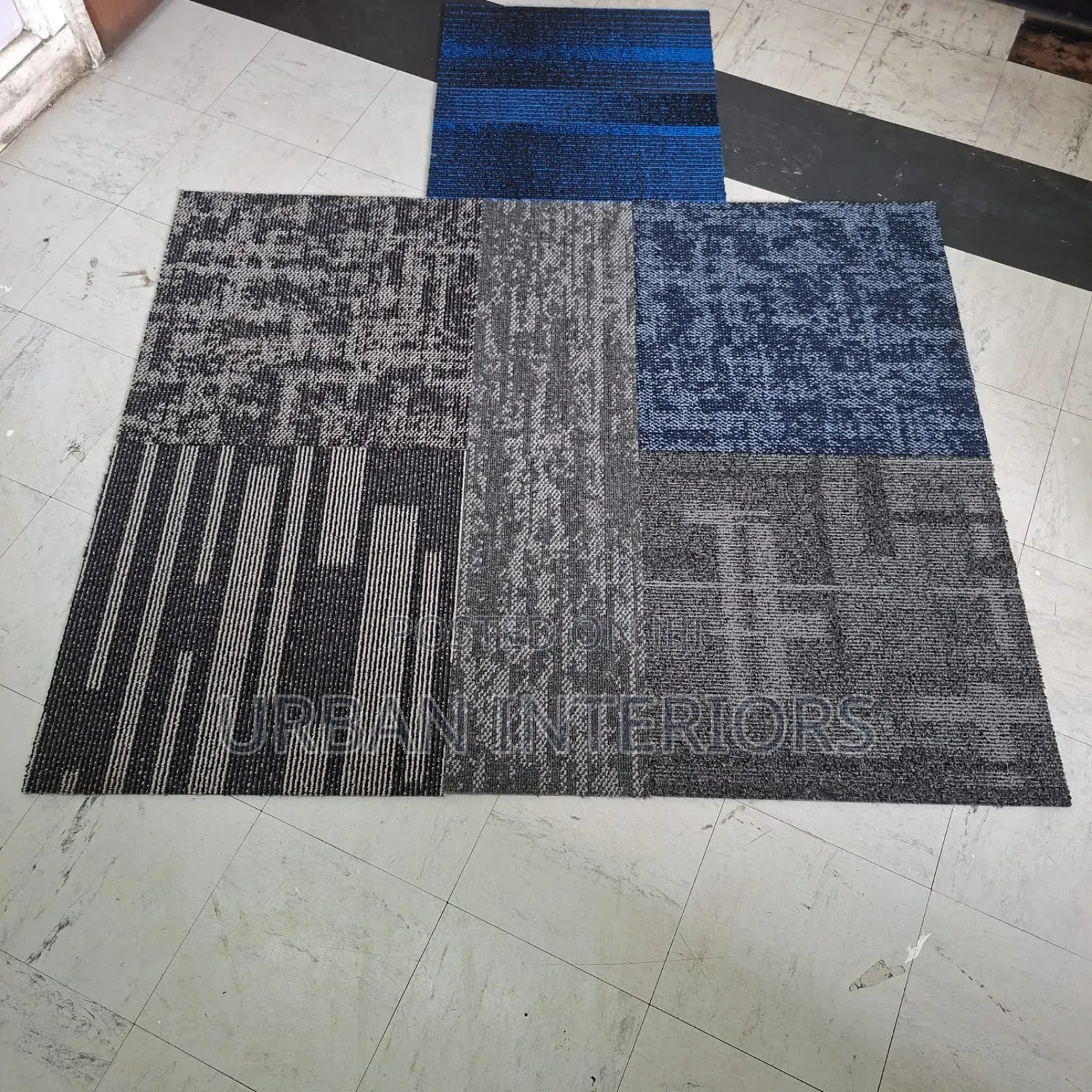 Carpet Tiles With Different Designs