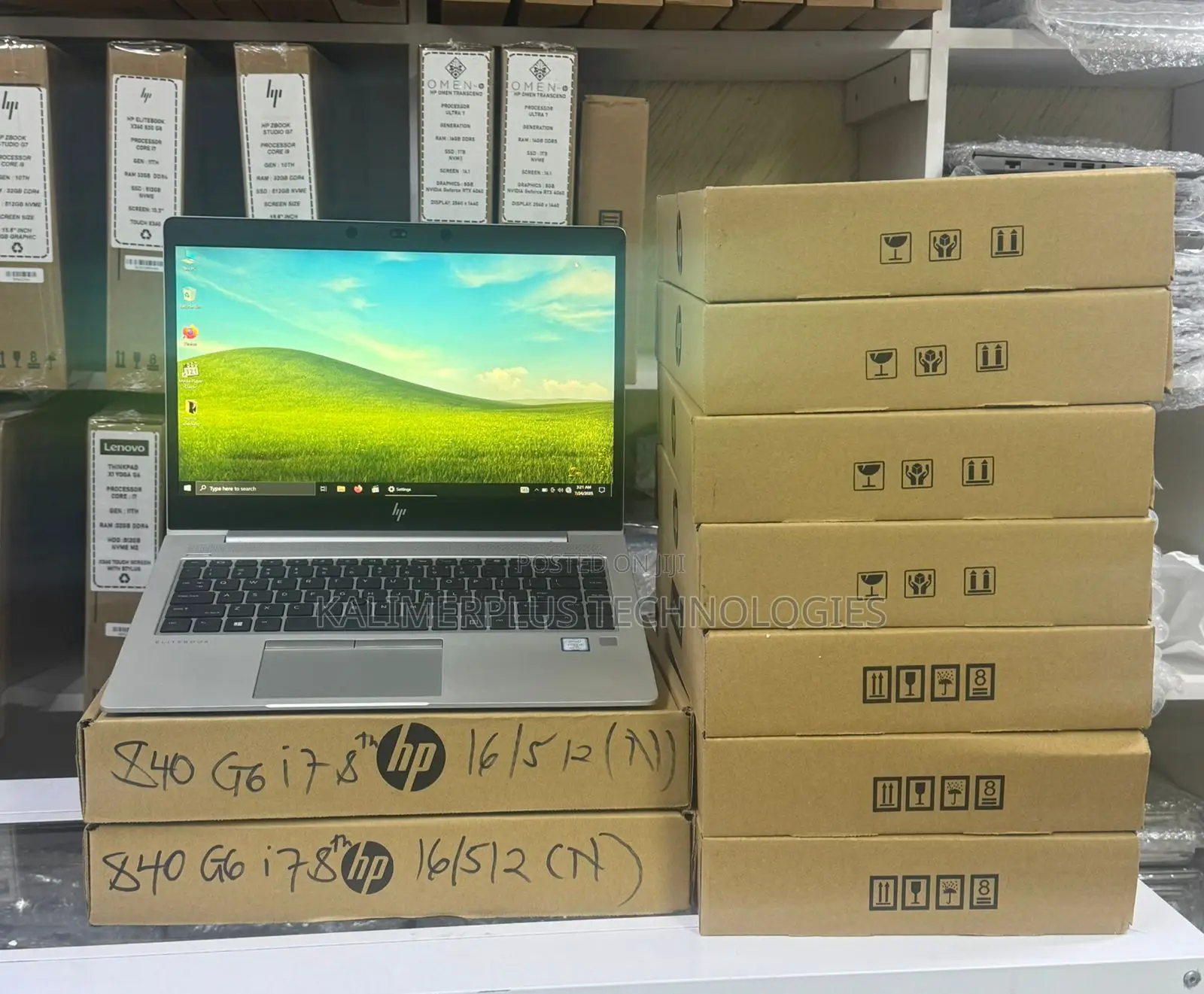New Laptop HP EliteBook 830 G6 16GB Intel Core i5 SSD 256GB