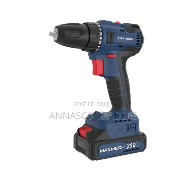 Cordless Drill Maxmech Ued 20-10 10mm