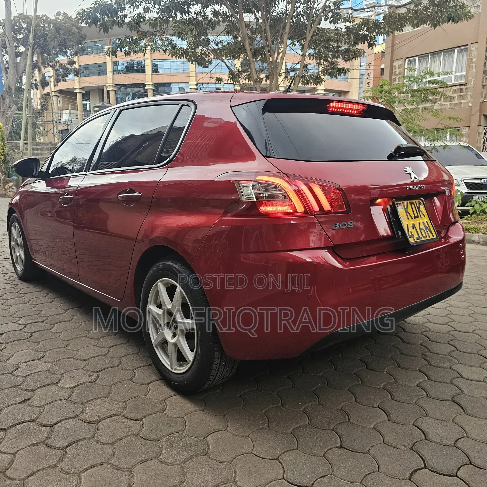 Peugeot 308 2015 Red