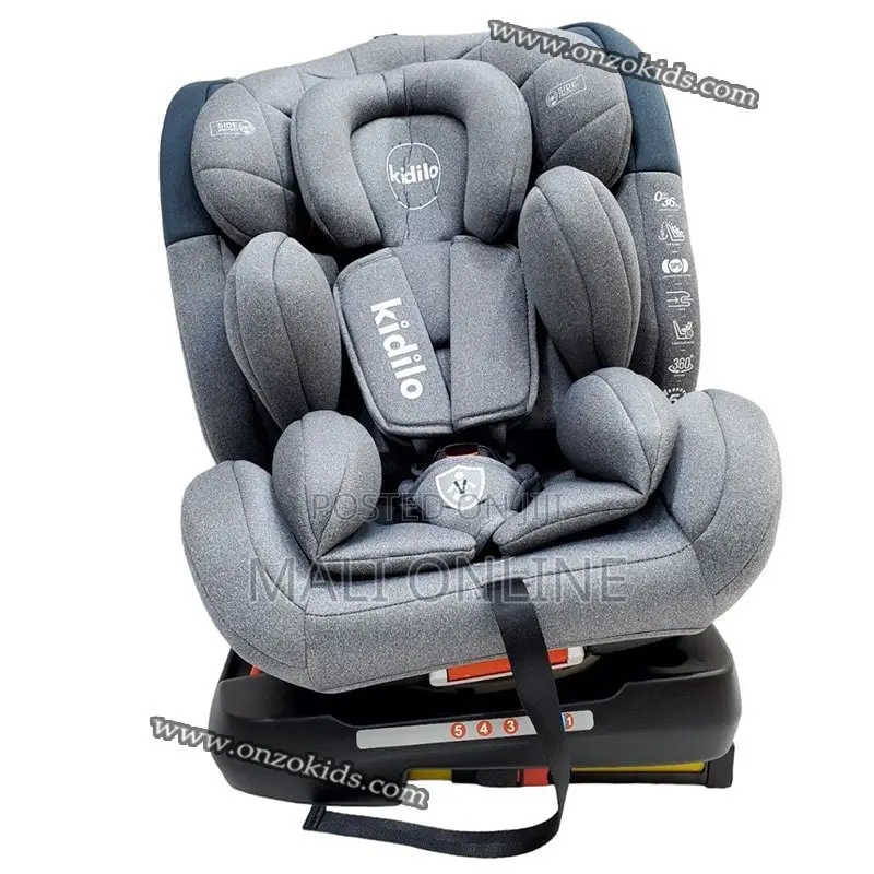Kidilo 360° Rotating Isofix Car Seat Rear & Forward Facing