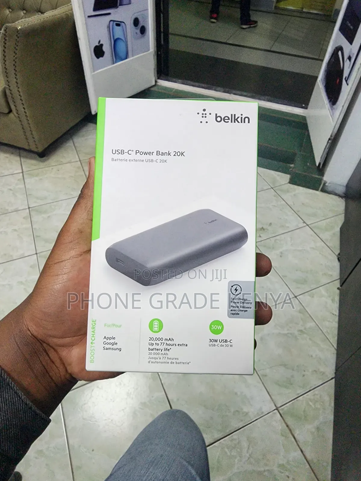 Belkin Usb-C Power Bank 20,000