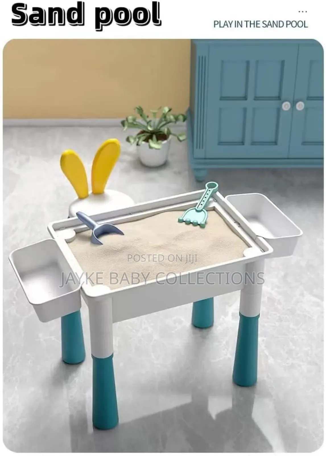 Multifunctional Kids Activity Table Set With Chair Blocks