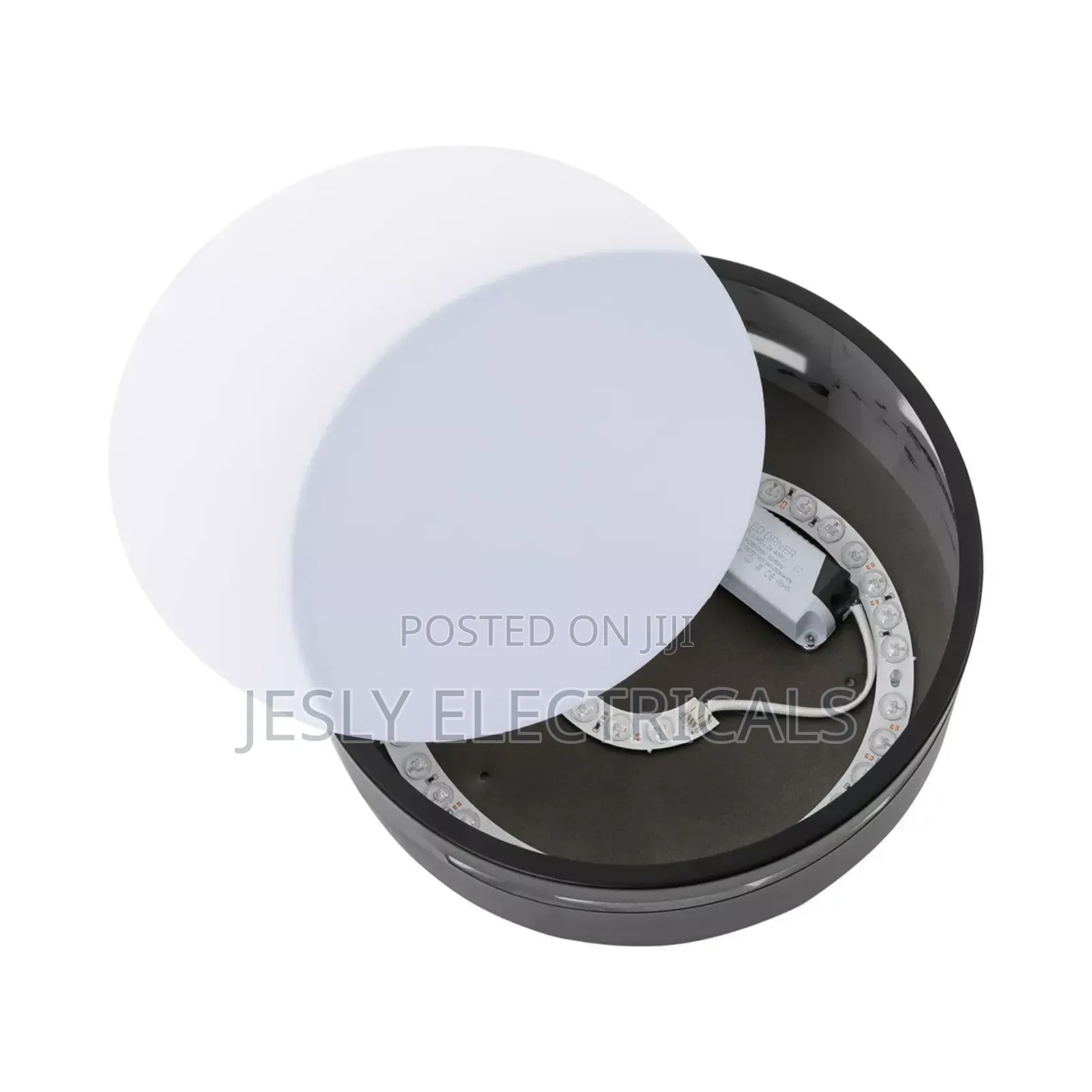 Industrial Flush Mount Ceiling Light