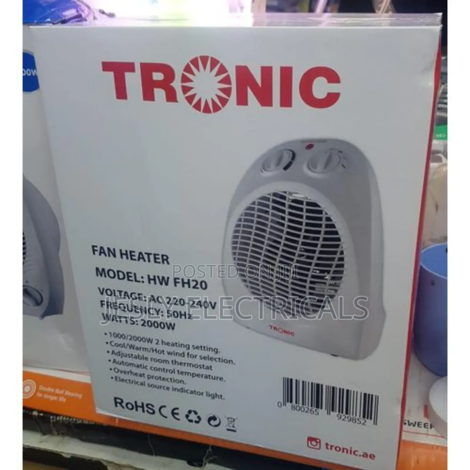 Tronic Hw Fh20 Space Room Heater