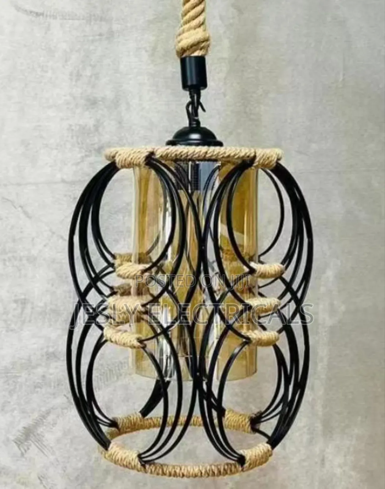 Glolite Rope Pendant Light Ceiling