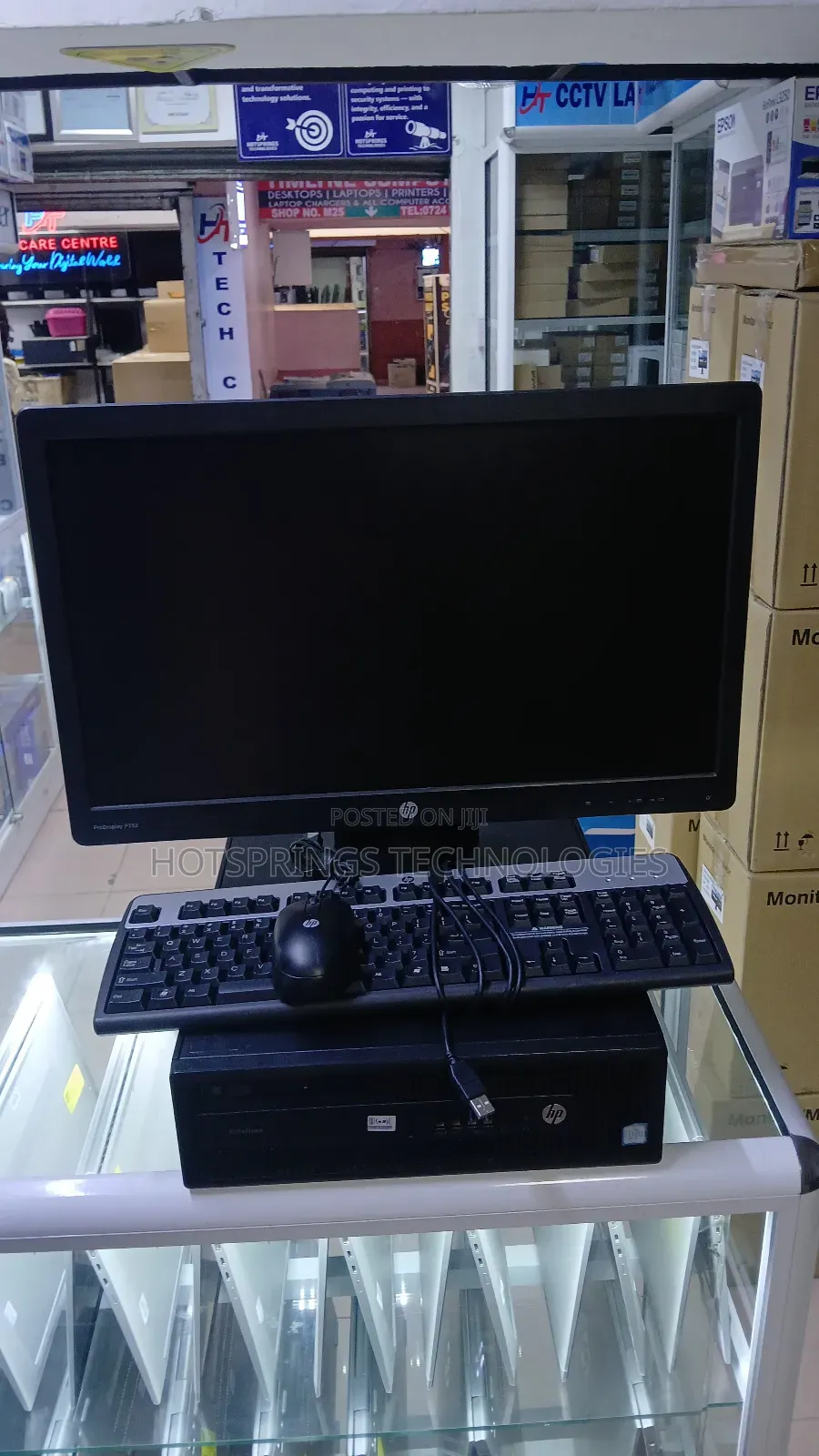 Desktop Computer HP EliteDesk 800 8GB Intel Core I5 SSD 256GB
