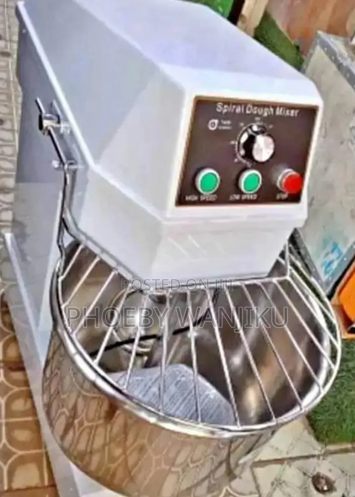 Spiral Dough Mixer 34litres