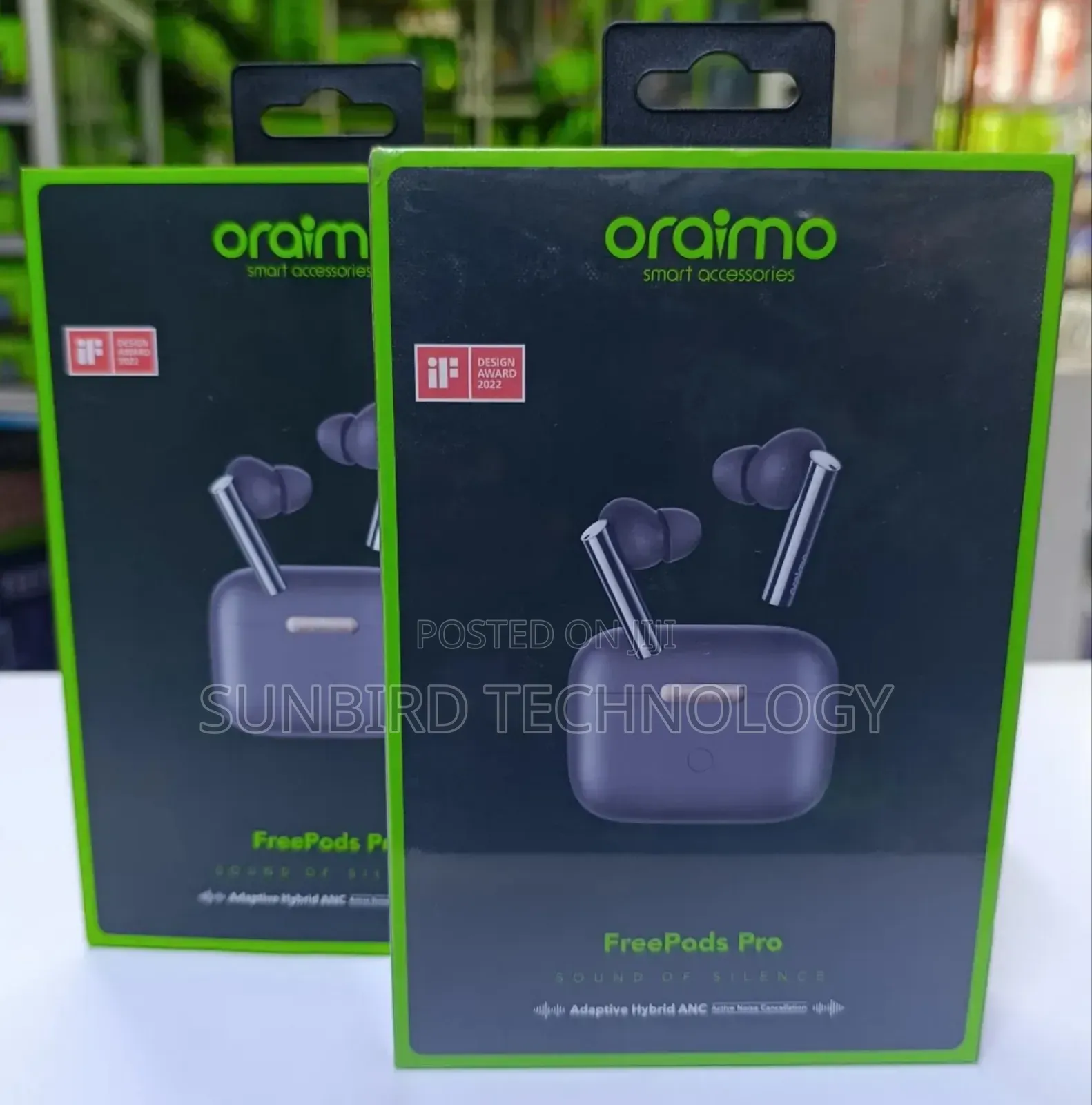 Oraimo Freepods Pro Adaptive Hybrid Anc.