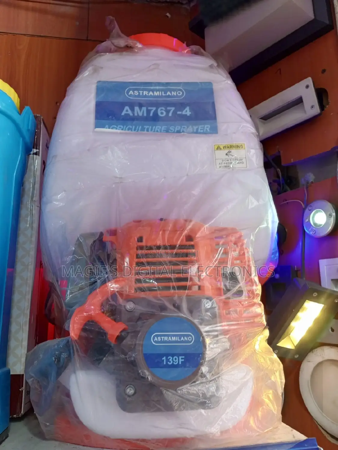 Top Guarantee 20l Astramilano 4stroke Knapsack Sprayer
