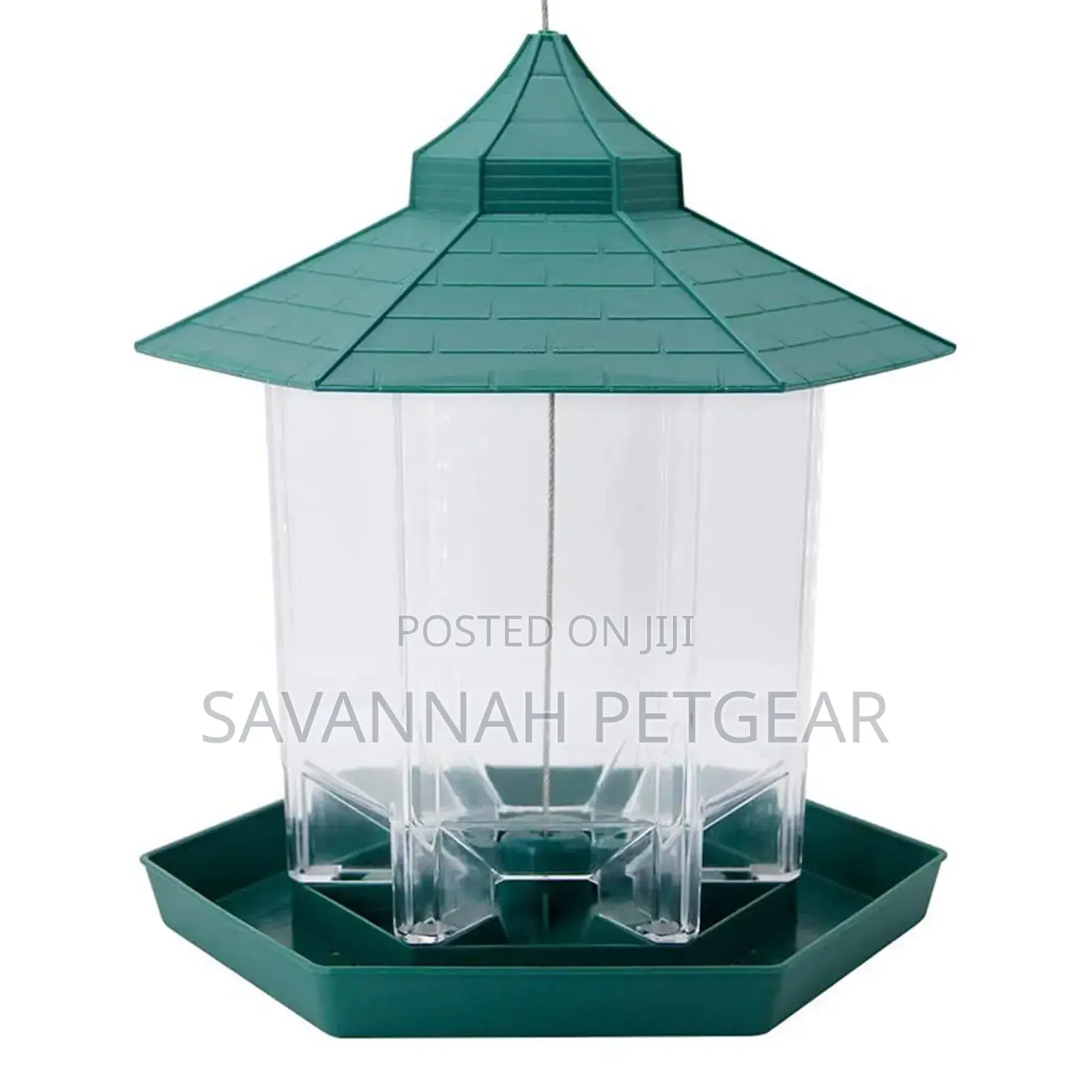 Hanging Wild Bird Feeder Outdoor Garden Rainproof Feeding