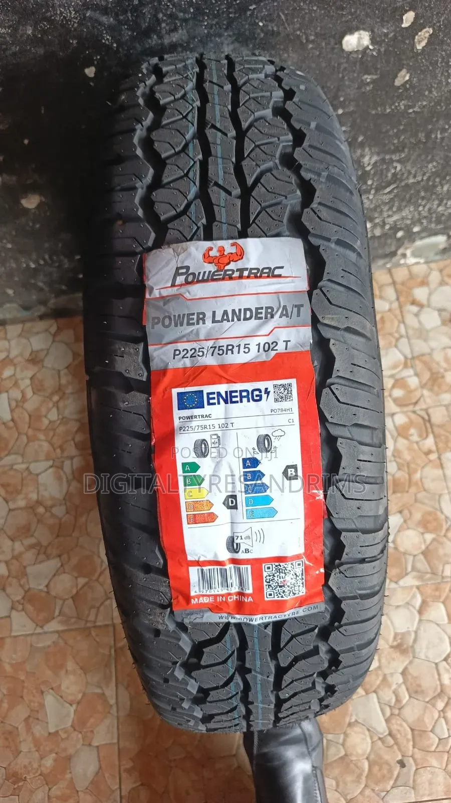225/75r15 Powertrack Tyres Brand New