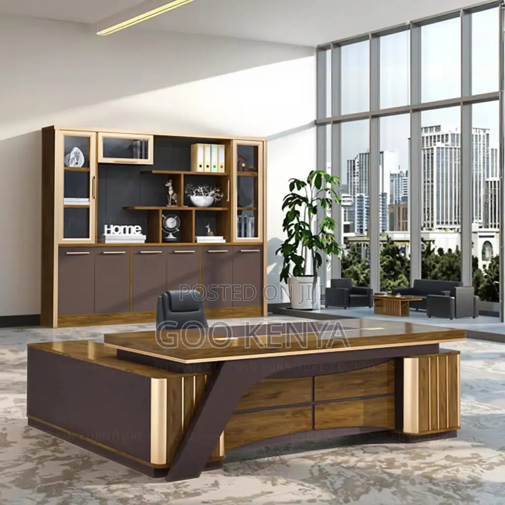Office Desk ; Executive 1600mm Modern Office Desk