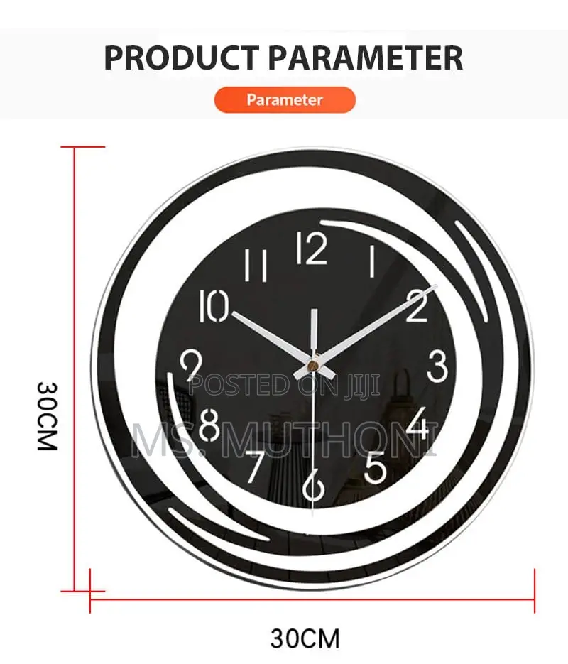 Creative 30cm Acrylic Wall Clock