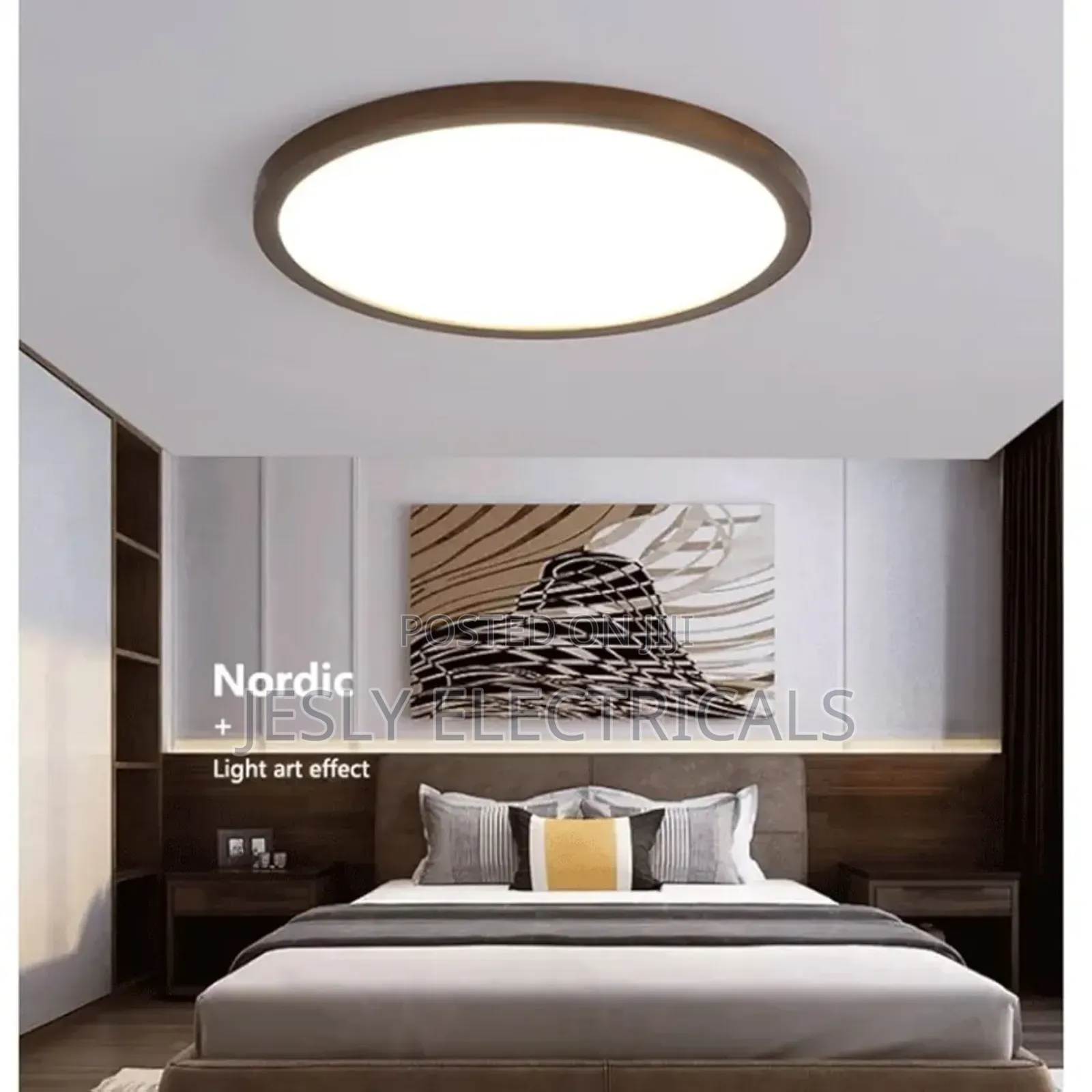 Modern Minimalist Ultra-Thin Three-Color Temperature Led