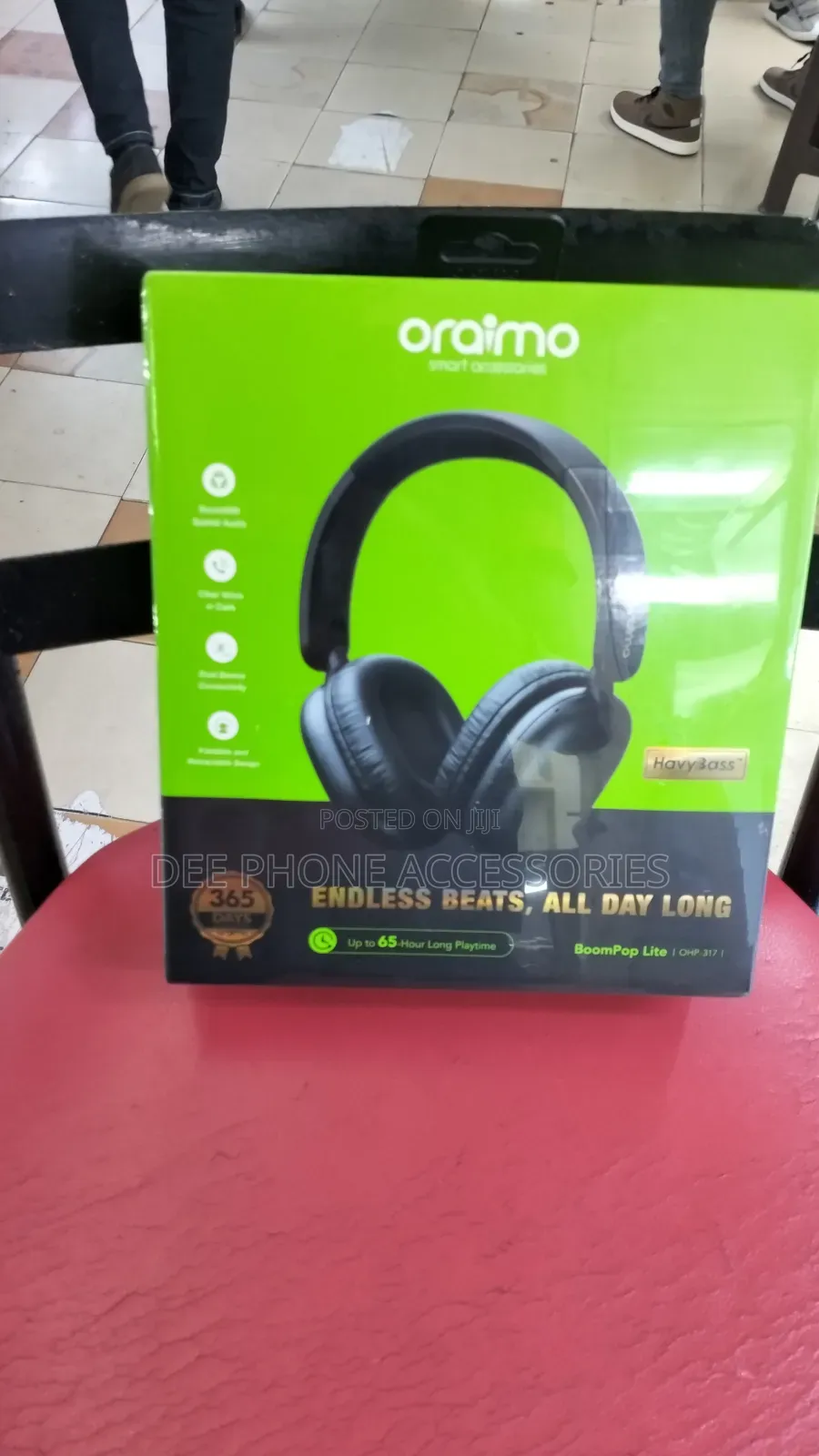New Oraimo Boompop Lite Bluetooth Headphones