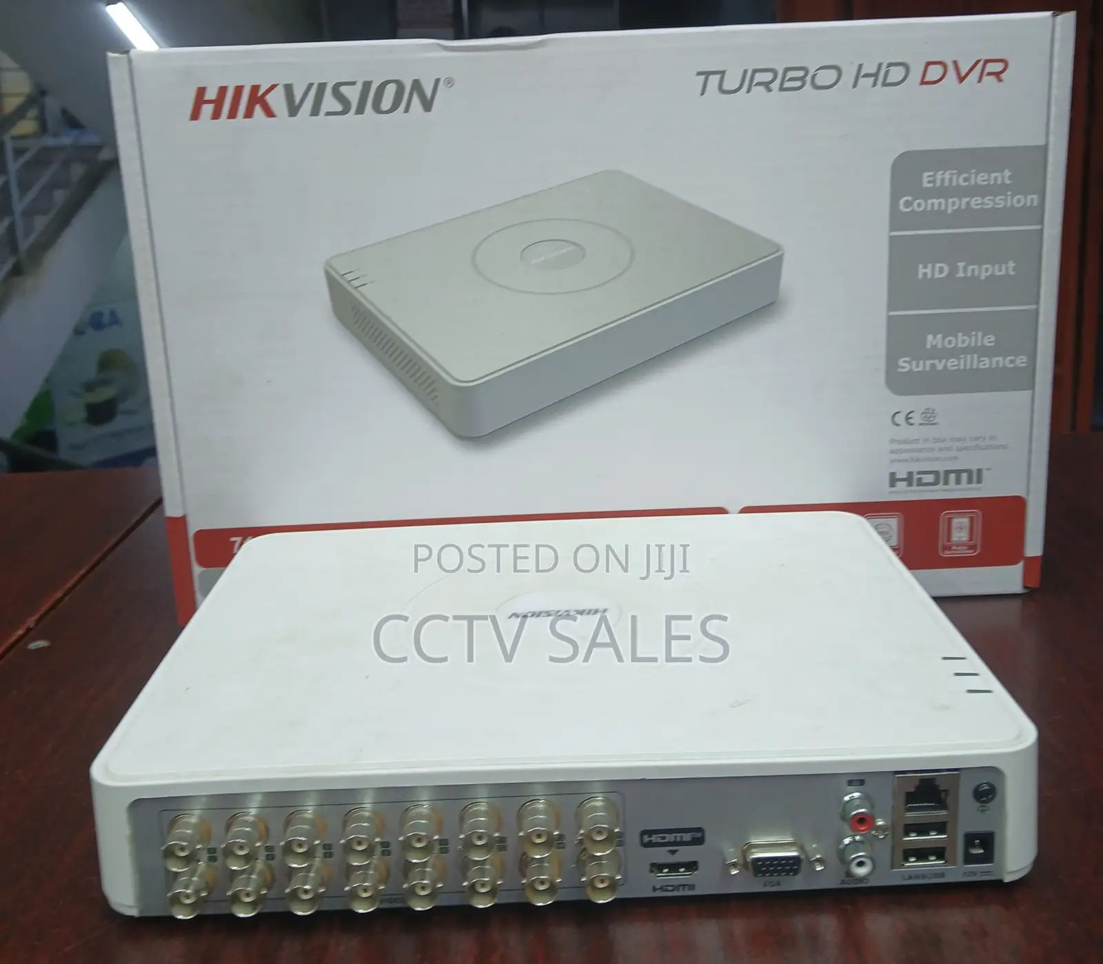 Turbo Hd DVR Hikvision Plastic 16 Channel