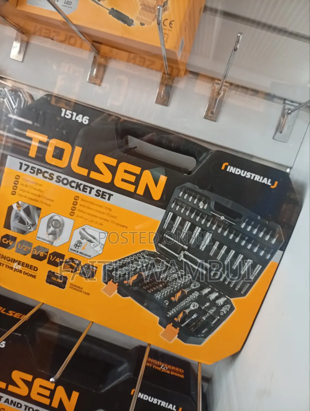 175 Piece Tolsen Socket Set/Socket Set 175 Piece