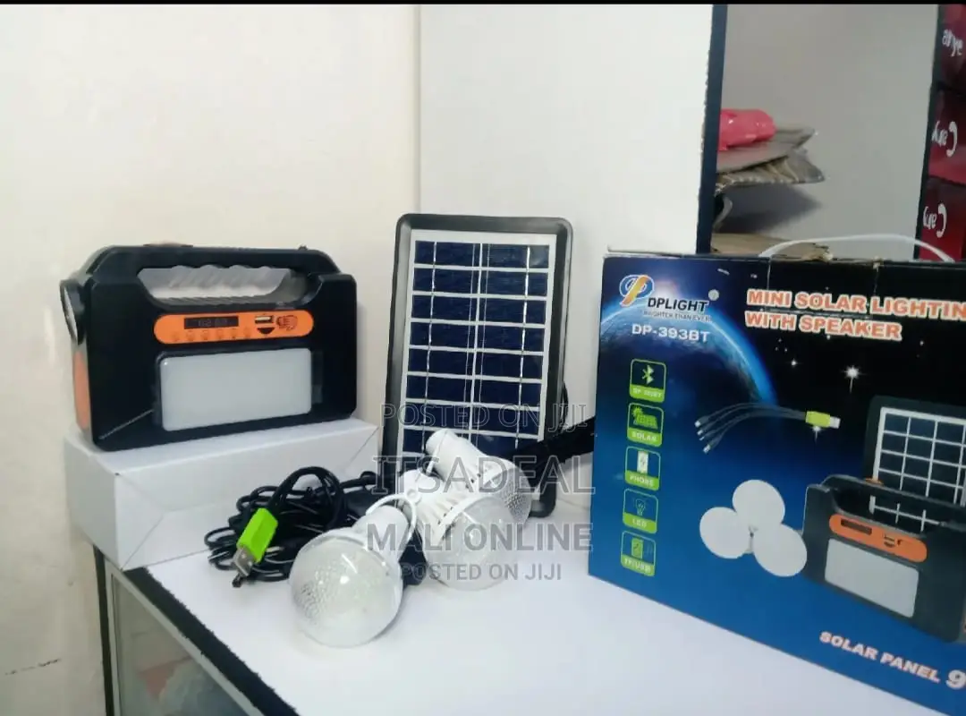 Kamisafe Rechargeable Solar Lighting System Km-8006a