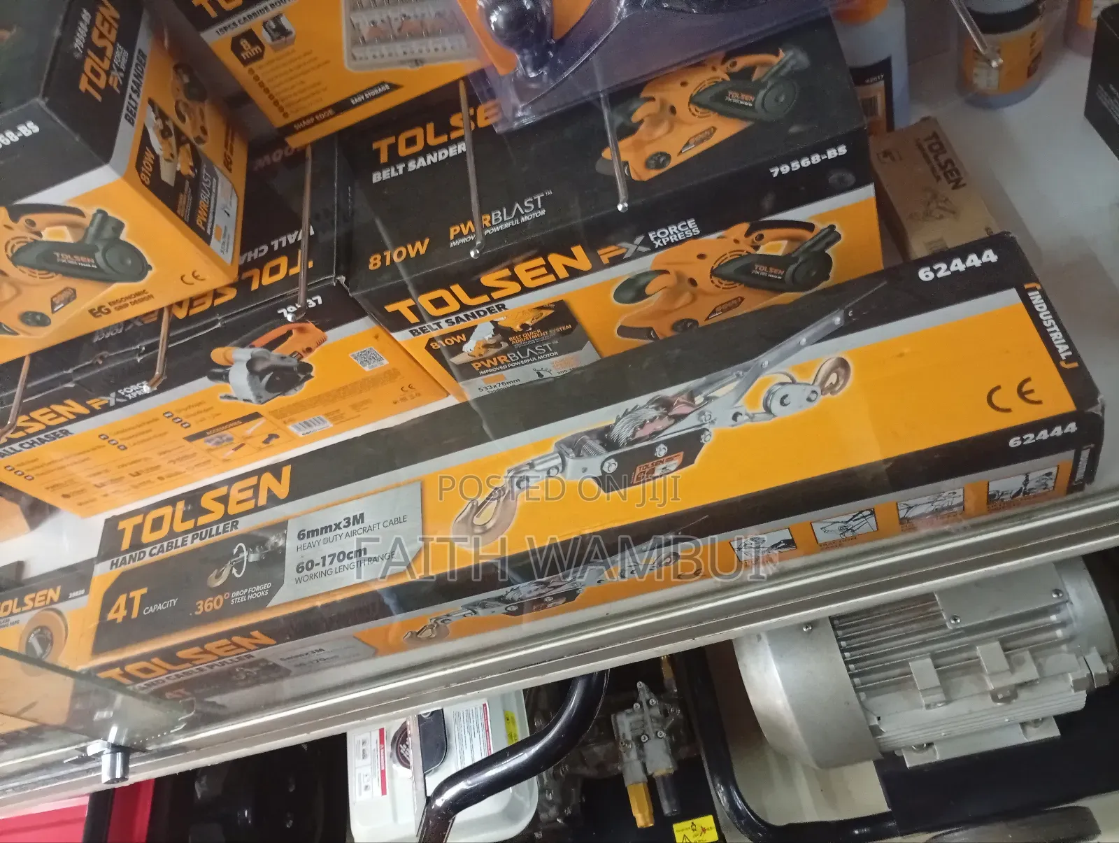 New Tolsen Hand Cable Puller 2 Tons/Hand Cable Puller