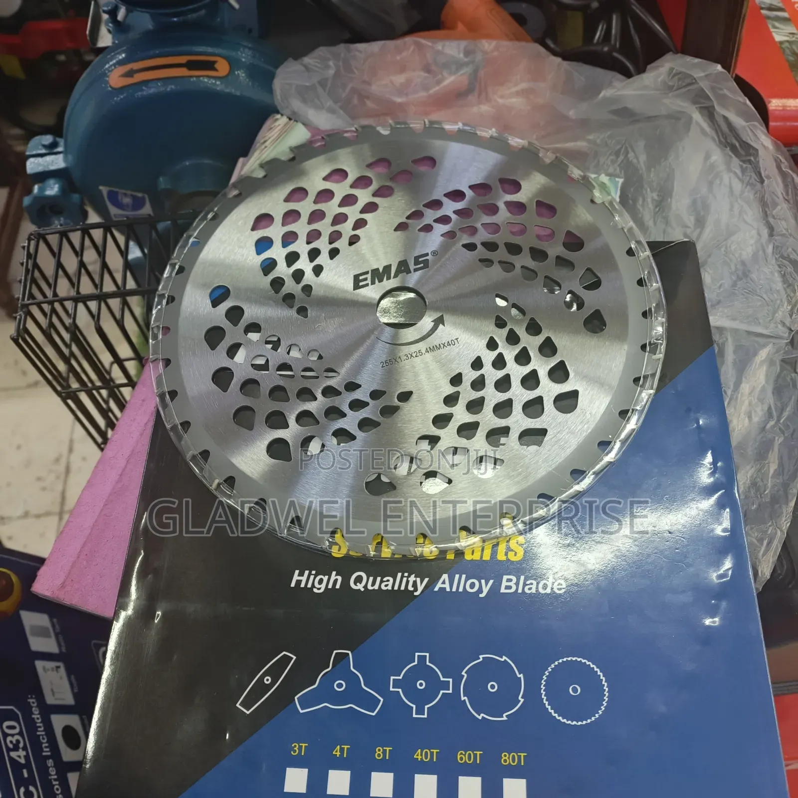 40t Round Brush Cutter Blade