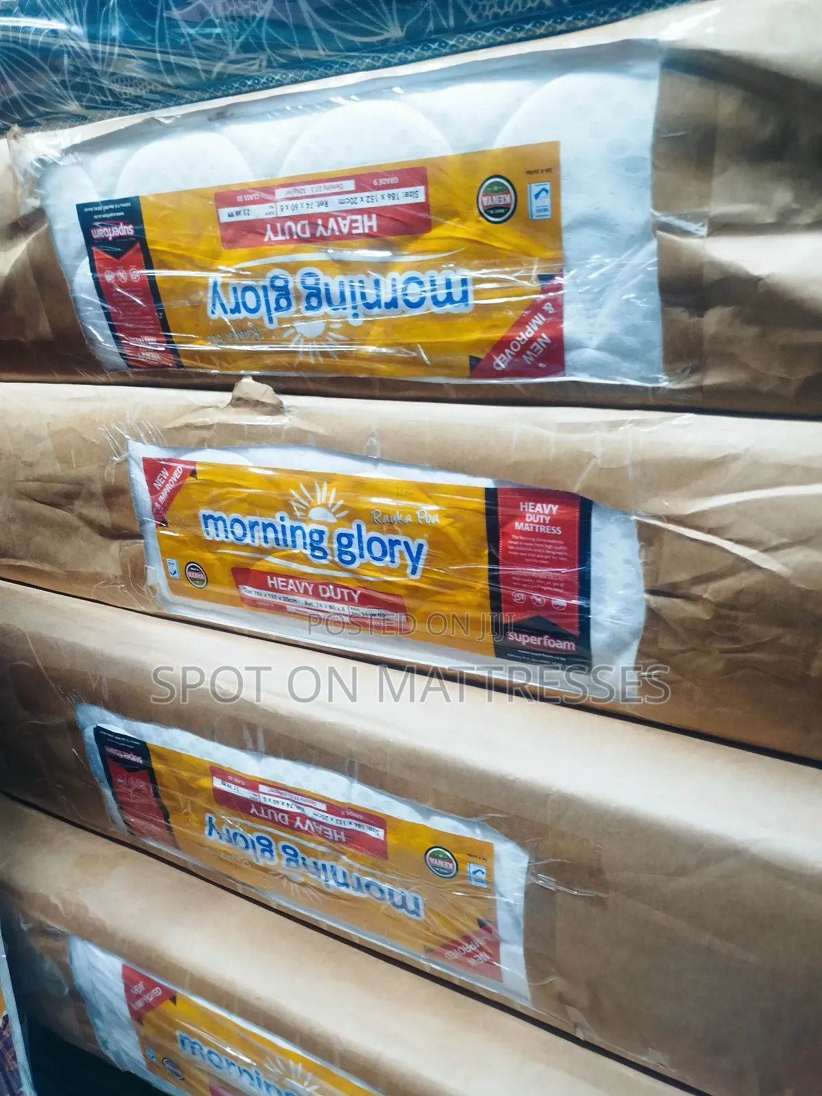 10% Off - 4by6 8inch Pure White HDQ Mattresses + Delivery.