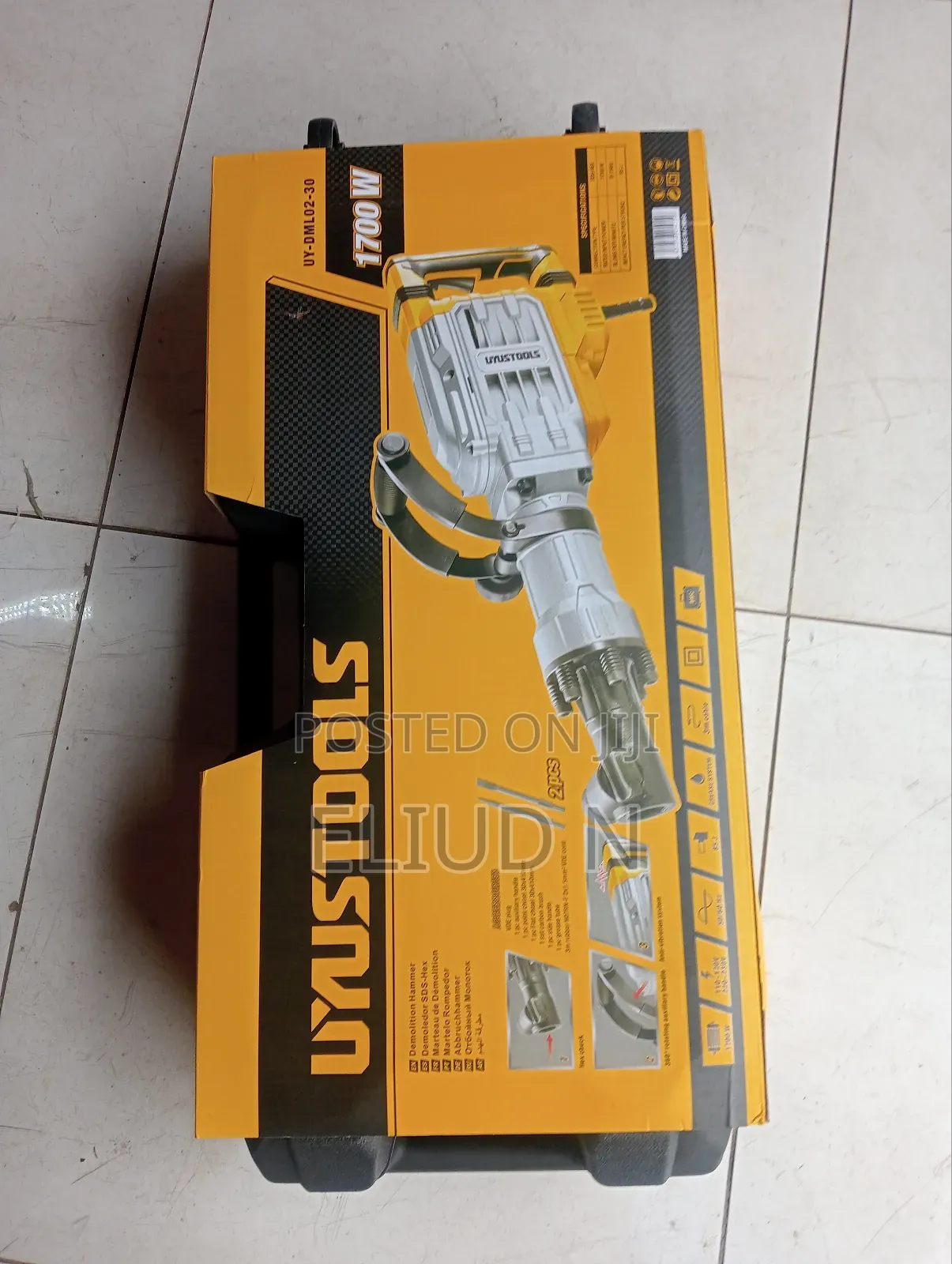 Uyustools Breaker/Demolition Breaker 1700w
