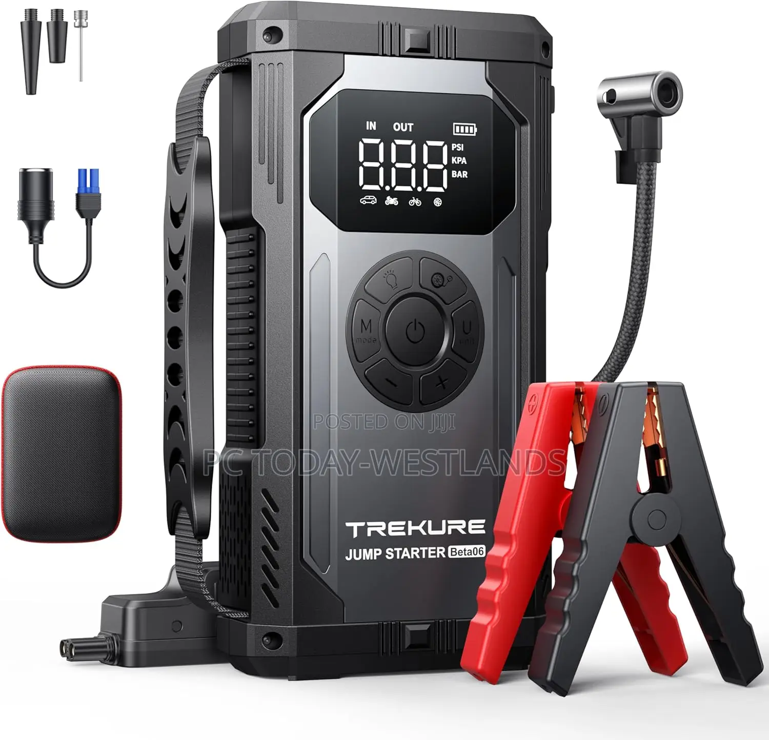 7000ah 150psi Portable Car Jump Starter (All Gas/10l Diesel)