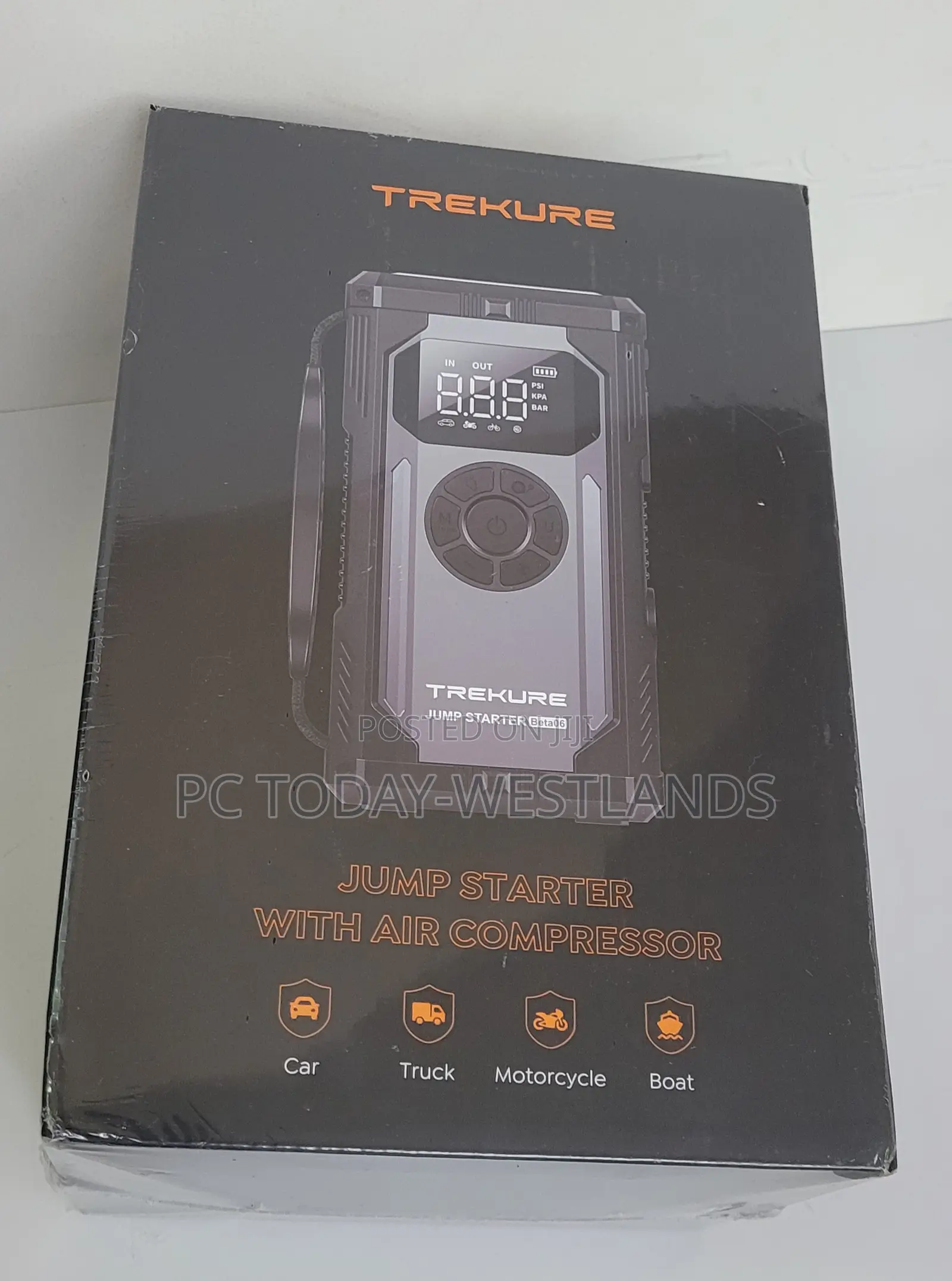 7000ah 150psi Portable Car Jump Starter (All Gas/10l Diesel)