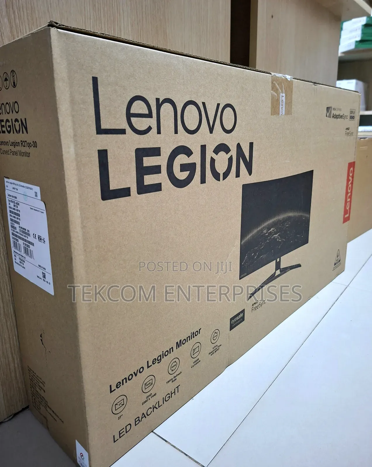 Lenovo Legion R27fc FHD Curved Monitor !!Lenovo Legion R27f