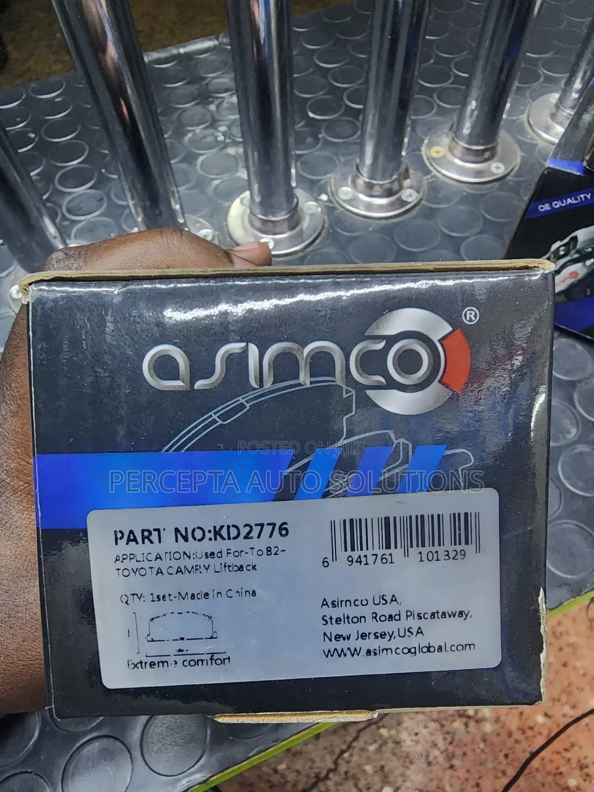 Toyota Corolla Ae90, Ae100, Ae110, Starlet Front Brake Pads Kd2776