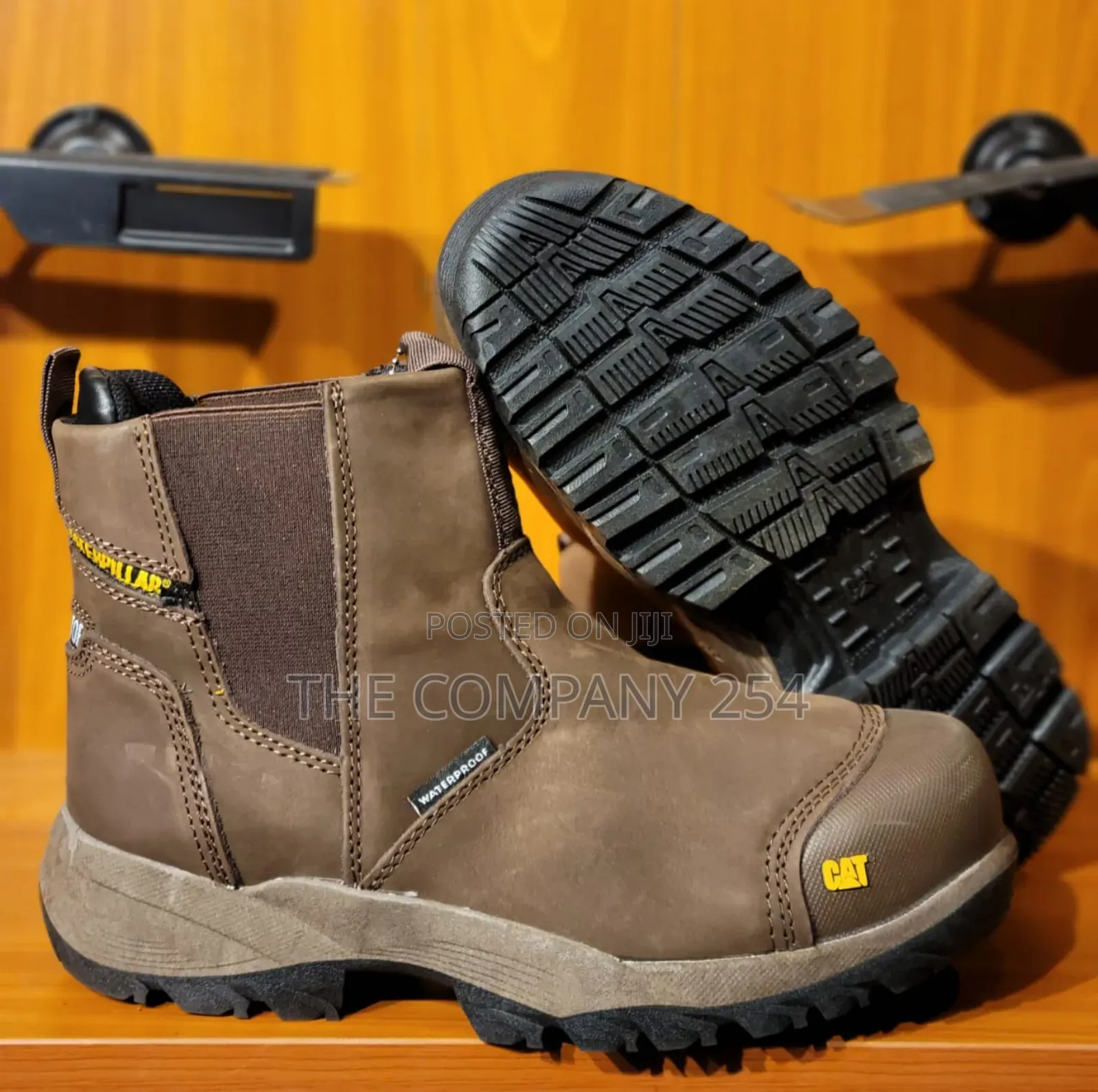 Quality Original Genuine Leather Safety Cat Boot Shoes