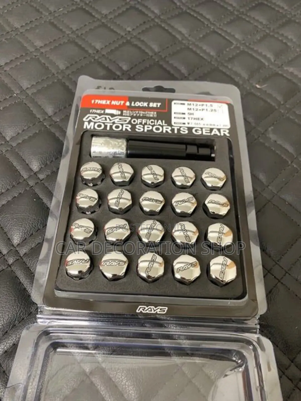 Rays Dura 20pc Lug Nut Lock Set