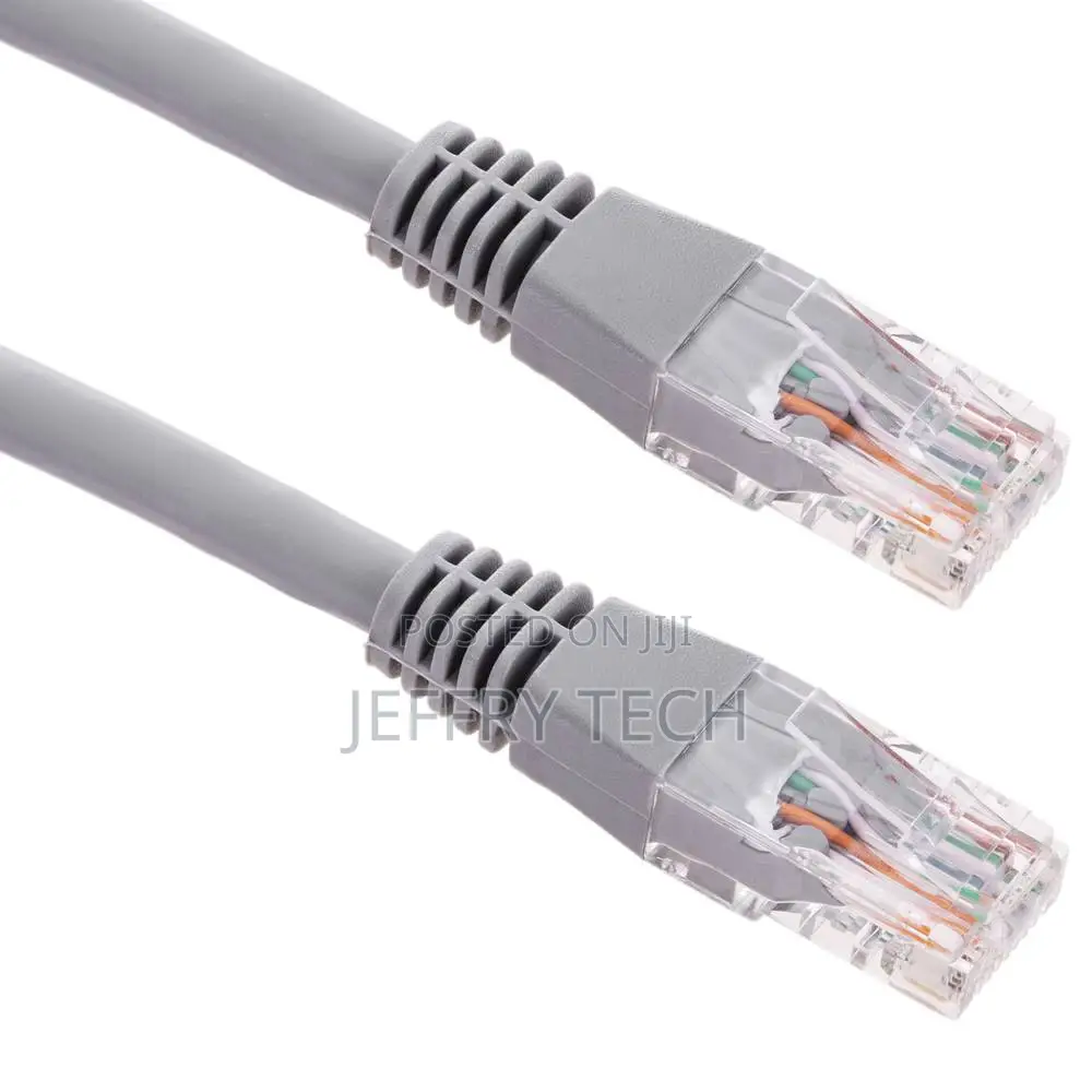 Ethernet Network Cable Rj45 LSHF Utp Category 6 Gray 30m